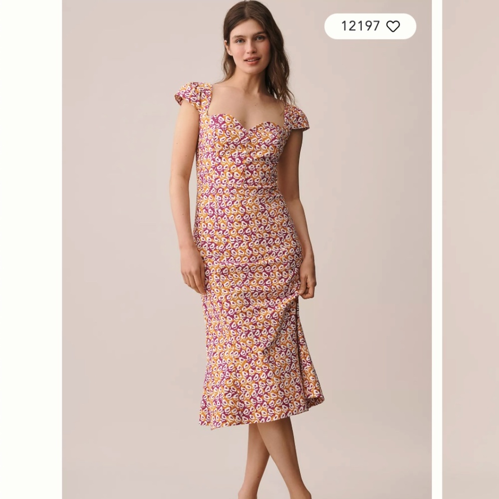 NWT Maeve Cecily Fit Flare Dress